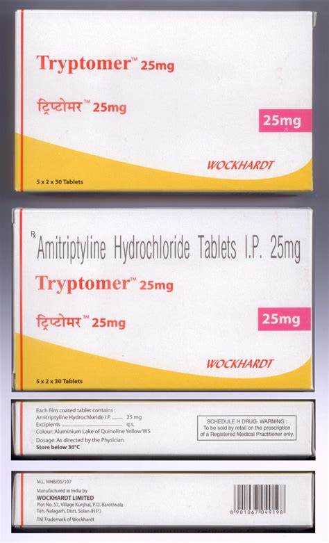 Amitriptyline atc code