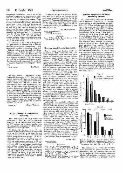 Amitriptyline extraction