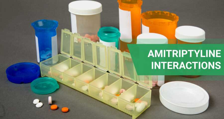 Amitriptyline hcl drug interactions