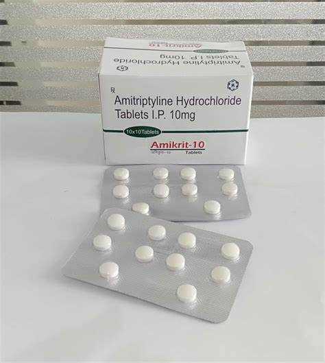 Amitriptyline hydrochloride tiredness