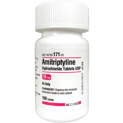 Does amitriptyline potentiate hydrocodone