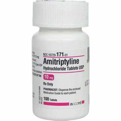 What is amitriptyline used for and side effects